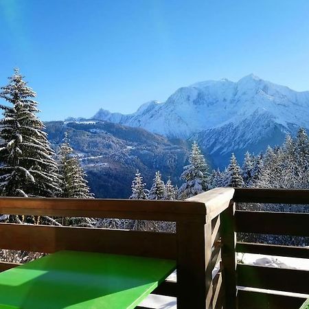 Studio Bettex 4P- Vue Mont-Blanc Saint-Gervais-les-Bains Dış mekan fotoğraf