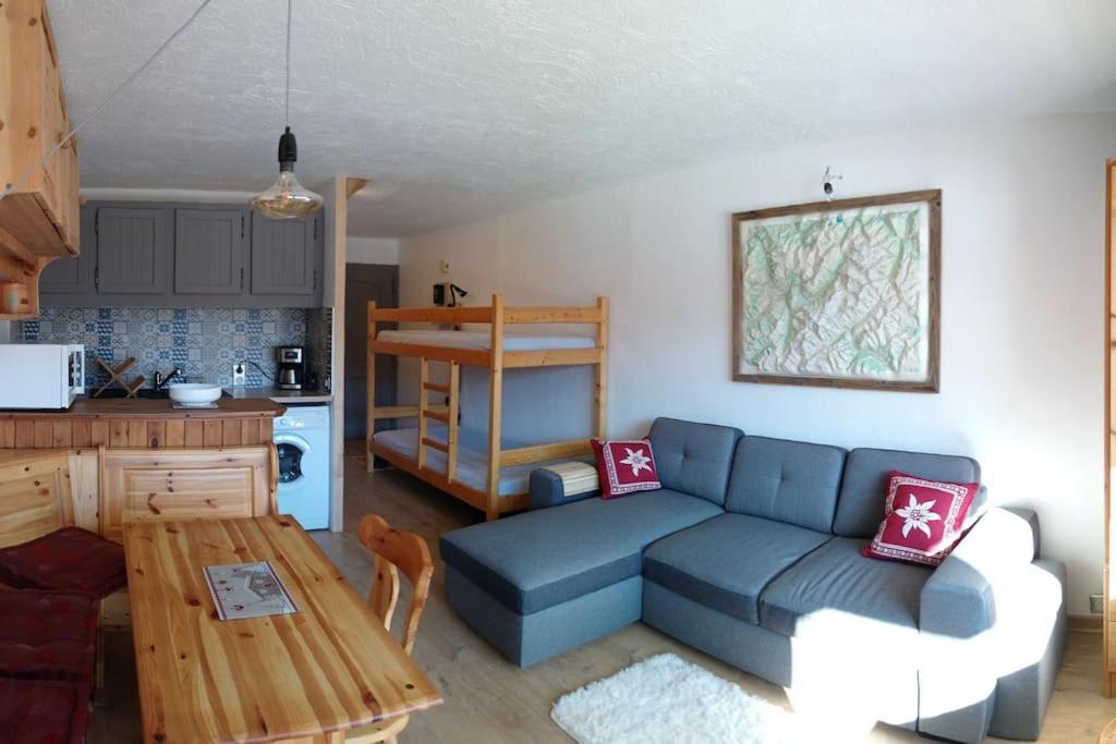 Studio Bettex 4P- Vue Mont-Blanc Saint-Gervais-les-Bains Dış mekan fotoğraf